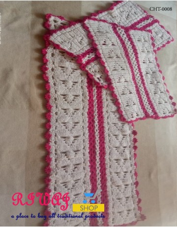 Table Mat Long White